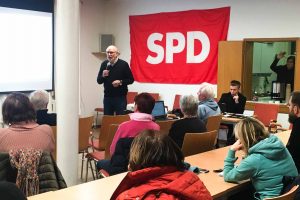 SPD-Veranstaltung zum Thema Bauen in Wentorf