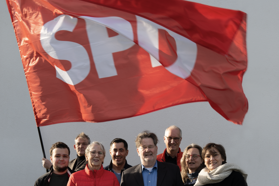 Der neue Vorstand der Wentorfer SPD