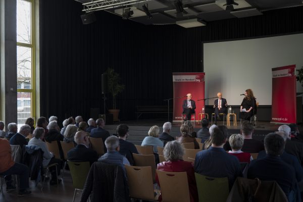 Dr. Peter Tschentscher zu Gast beim Frühlingsgespräch der SPD in Wentorf.